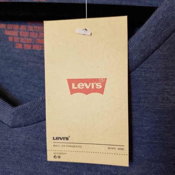 Levi's Brand Cotton Poly Blend Shirt 2XL - Picture 5 of 5